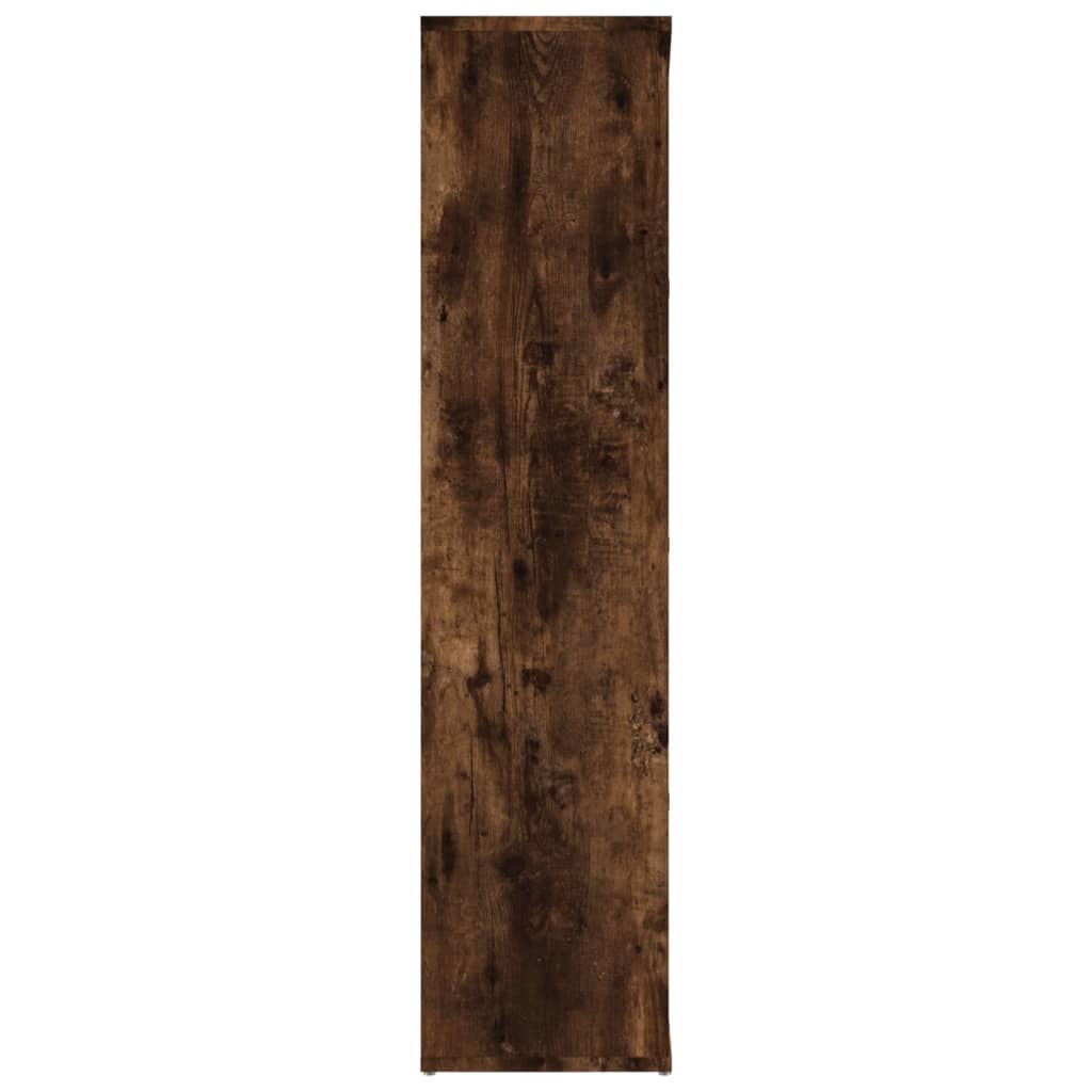 Book Cabinet Smoked Oak 50x25x106 cm